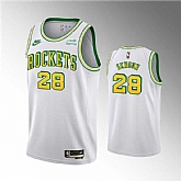 Men's Houston Rockets #28 Alperen Sengun White Swingman Classic Edition Stitched Basketball Jersey Dzhi,baseball caps,new era cap wholesale,wholesale hats